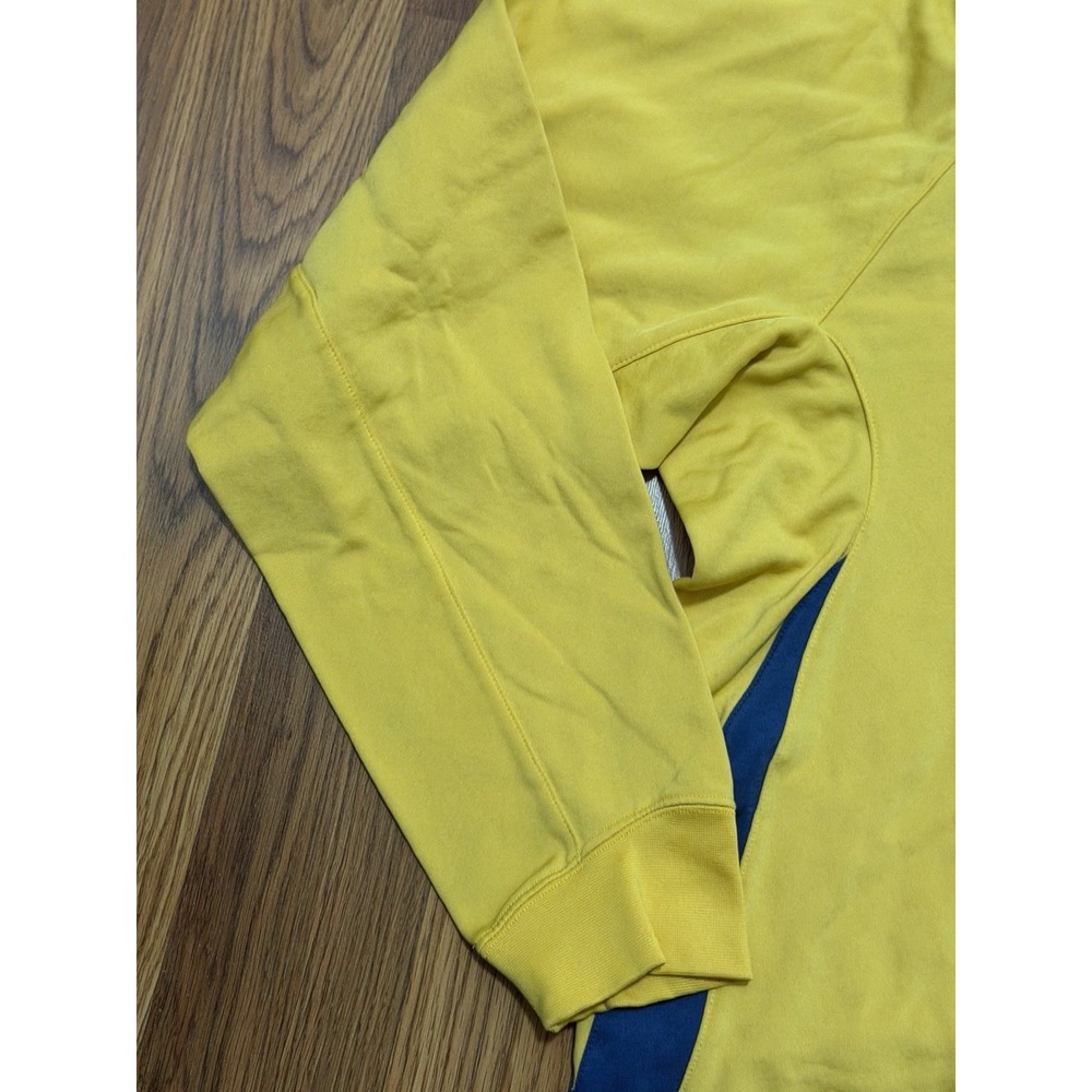 Nike Club America Soccer Training Sweatshirt Mens Large Coca Cola Corona Yellow - Picture 10 of 16